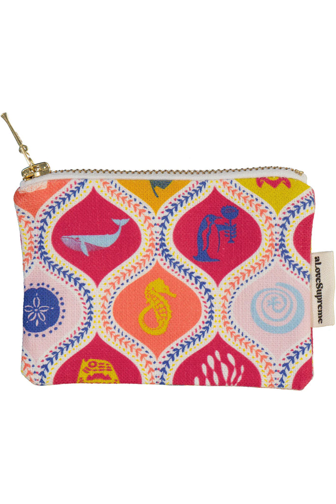 Coin Purses / Africa Deep (Hot Pink)