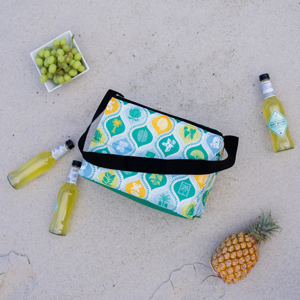 Cooler Bags (Medium) / Africa Roots (Emerald Green)