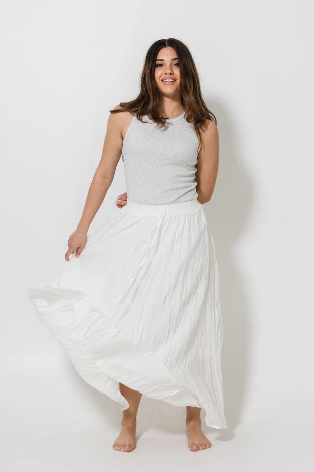 Nomad Skirt | White