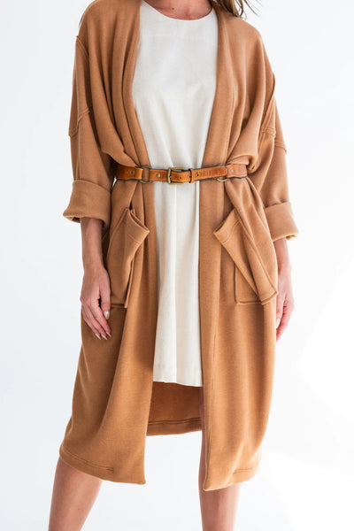 Kinda Leather Belt Brown