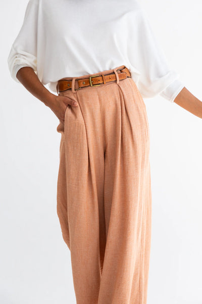 Kinda Leather Belt Brown