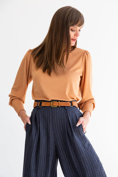 Kinda Leather Belt Brown