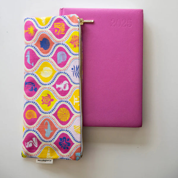 Pencil Cases (Extra Length) / Africa Deep (Hot Pink)