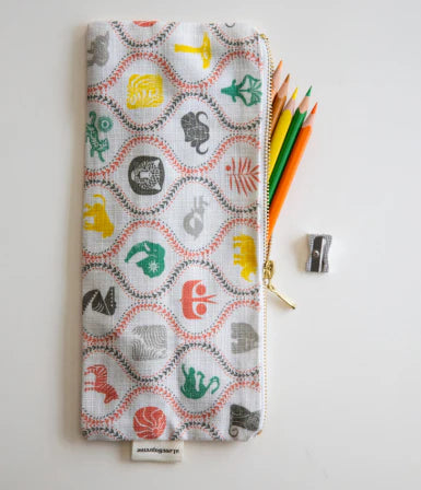 Pencil Cases (Extra Length) / Africa Untamed (Soft Sand)