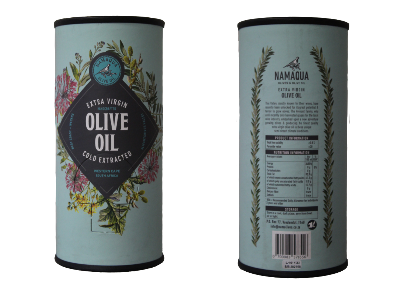 Namaqua EVOO 1l in a tube