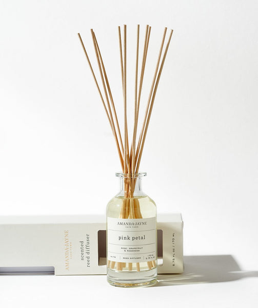 Amanda Jayne Pink Petal Reed Diffuser