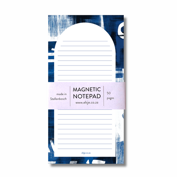 Indigo Blue Magnetic Notepad