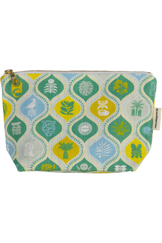 Pouches (Makeup) / Africa Roots (Emerald Green)