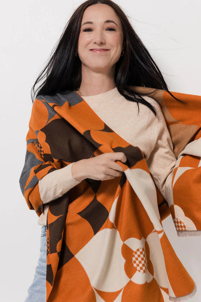 Revive Wrap | Orange/Brown