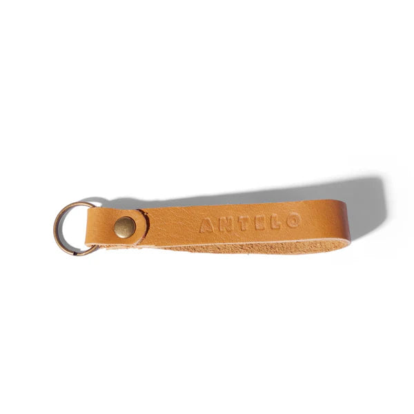 Apollo leather keyring - various colours