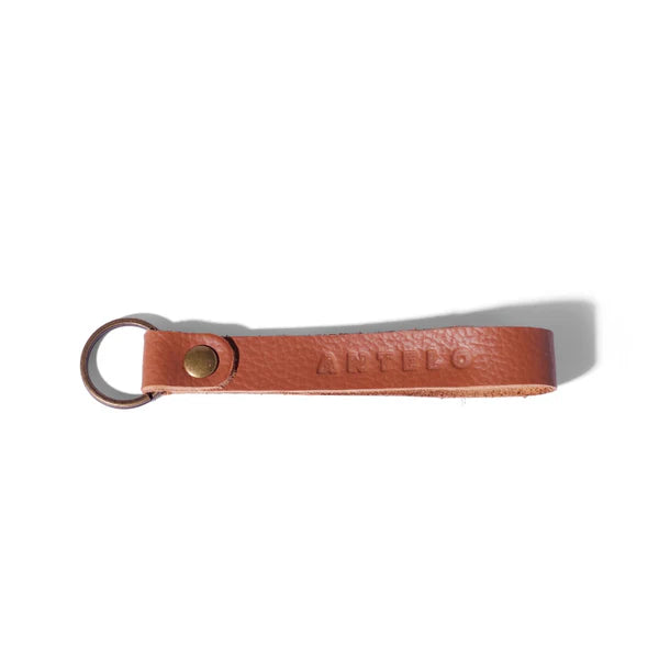 Apollo leather keyring - various colours