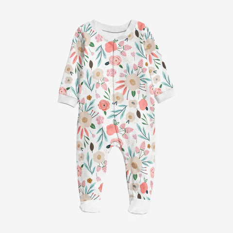 Footy Romper - Oh so Pretty