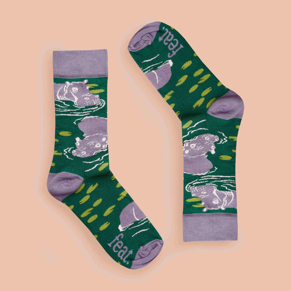 Men’s Happy Hippo socks