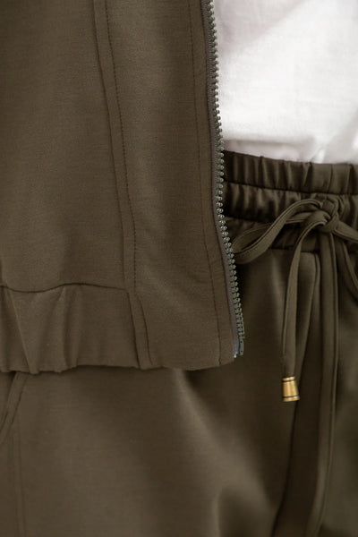 Tiffany Barrel Pants Komon Green