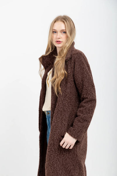 Chrissy Coat Chocolate