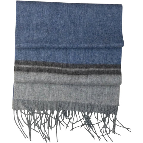 Wool Men's & Women's Scarf - Blue Grey