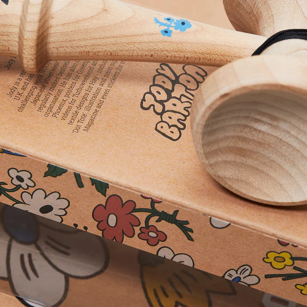 Krom JODY BARTON COLAB FLOWERS Kendama