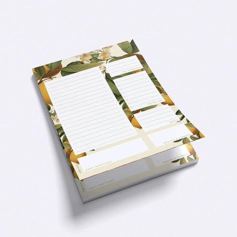 Lemon Grove A5 Daily Planner Pad
