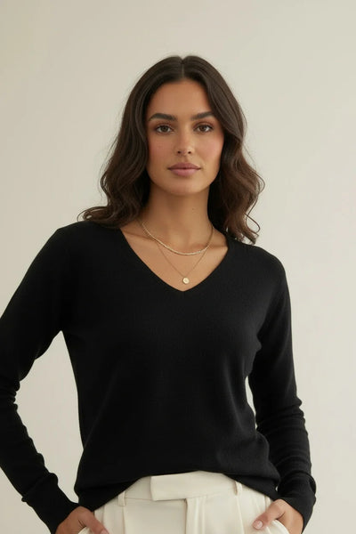 Classic Vee Knit | Black