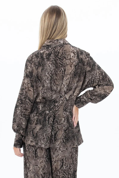 Margot Shirt - Snakeskin