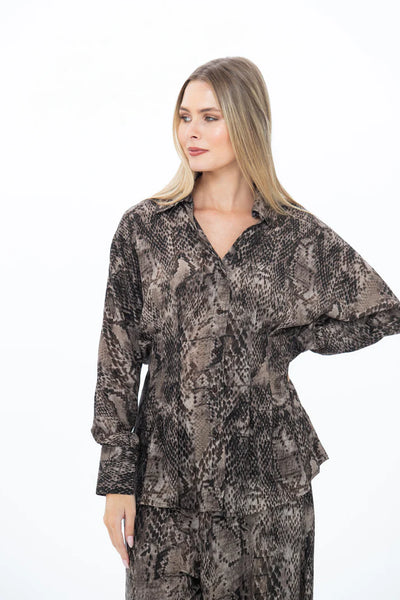 Margot Shirt - Snakeskin