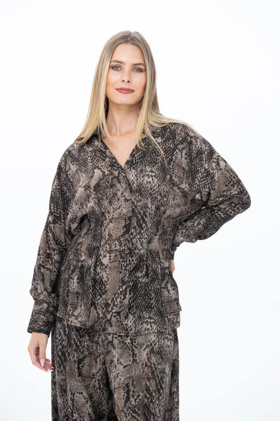 Margot Shirt - Snakeskin