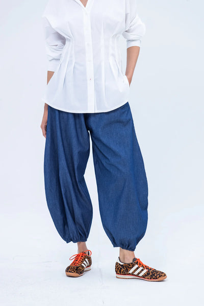 Stella Balloon Pants - Denim