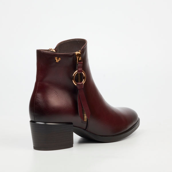 Ankle Boots – Burgundy