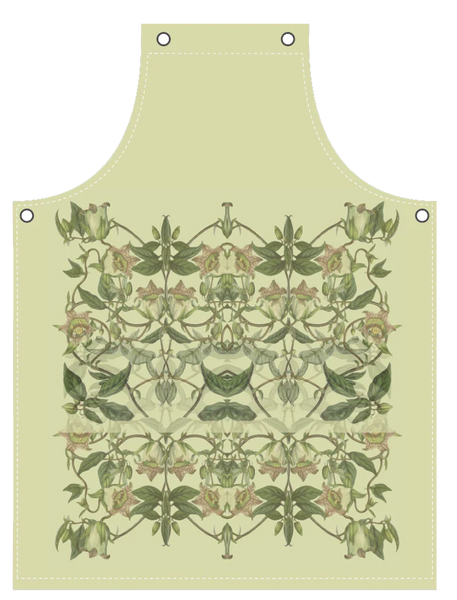 HendrikWillem Apron with Leather Straps - Mint