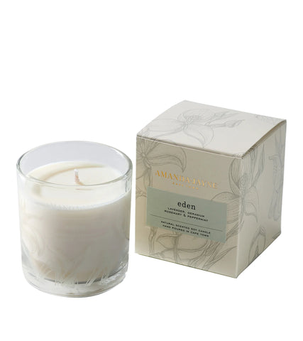 Amanda Jayne Eden Glass Candle