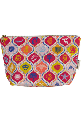 Pouches (Toiletry) / Africa Deep (Hot Pink)