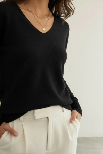 Classic Vee Knit | Black