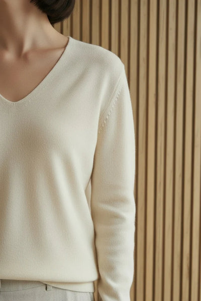 Classic Vee Knit | Butter