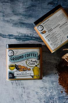 Funky Ouma Coffee in a tin