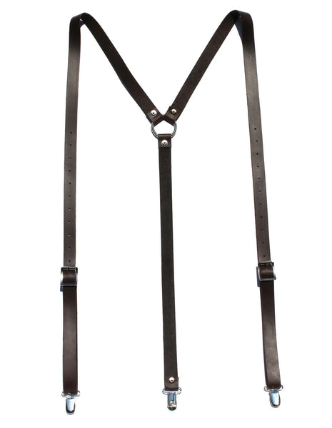 Major John Genuine Leather Suspenders