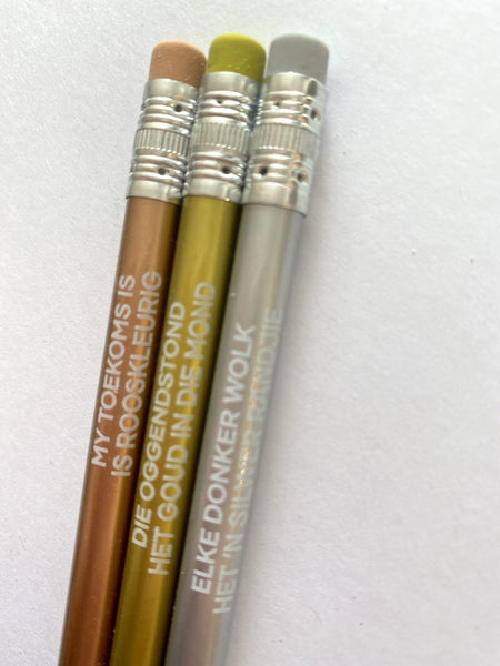 Afrikaans Idiom Pencils