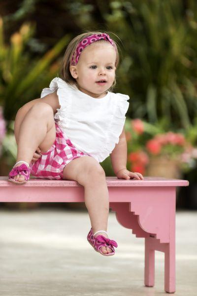 Myang Twist Headband / Girls - Flamingo