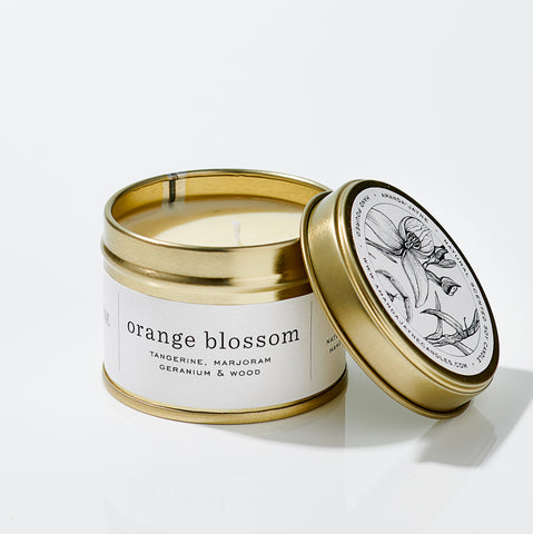Amanda Jayne Orange Blossom Travel Tin
