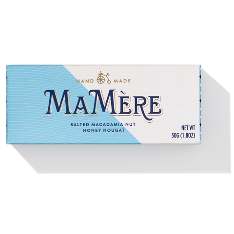 MaMere Salted Macadamia Nut Nougat 50g