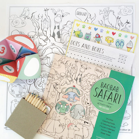Creative Play ACTIVITY PACK - Boabab Safari