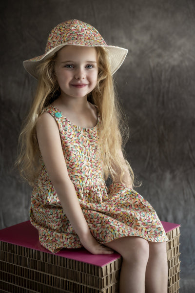 Myang Dress / Girls - Popsicle Pinafore