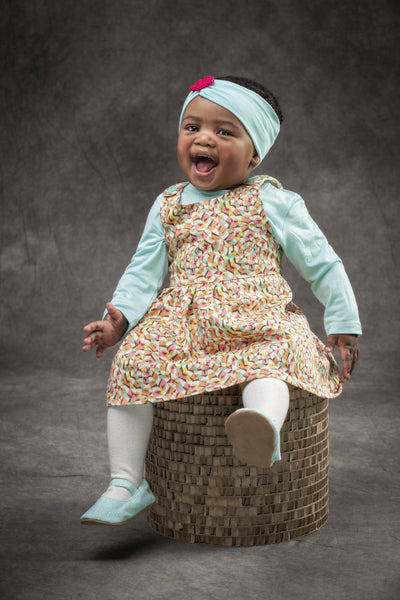 Myang Dress / Girls - Popsicle Pinafore