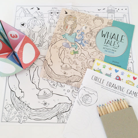Creative Play ACTIVITY PACK - Whale Tales